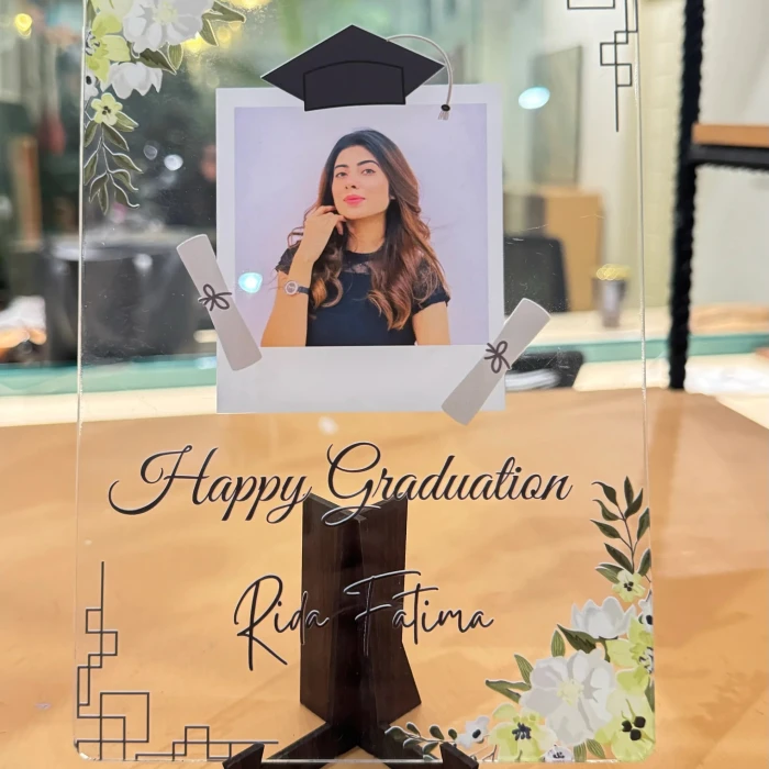 Personalized Graduation Acrylic Frame Custom Display