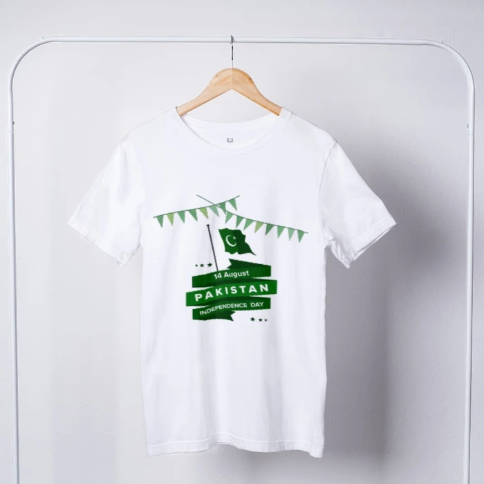 Azadi 14 August T-Shirts Independence Day Tees