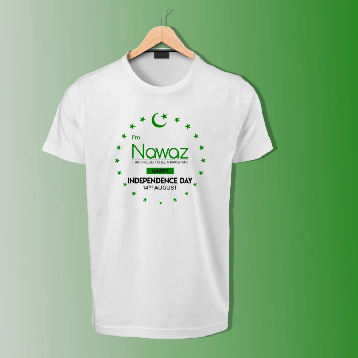 Premium Custom 14 August T-Shirts With Name Printing