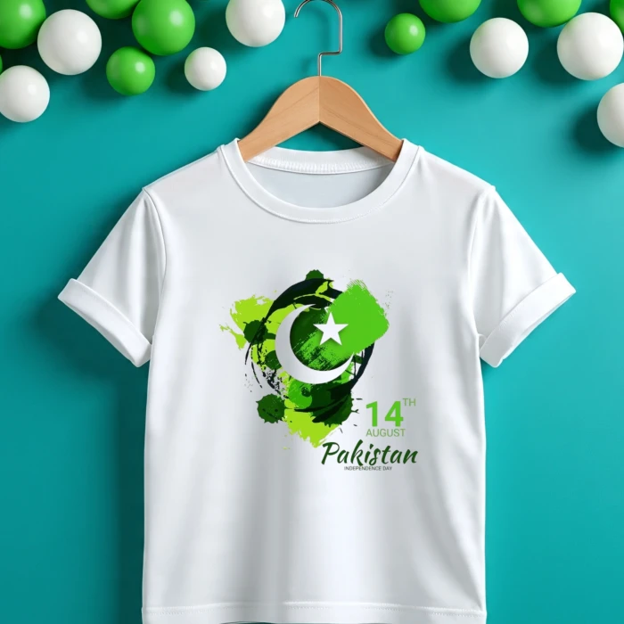 Pakistan Day T-Shirts 14 August Azadi Tees