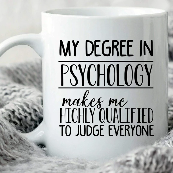 Psychology Graduation Mug I Chose The Psycho‑Path Ceramic Gift