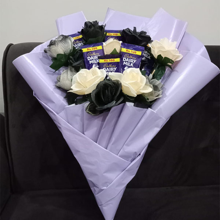 Lower Price Chocolate Bouquet Gift in Pakistan cover image 1