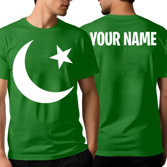 Matching 14 August T-Shirts for Man's Custom Name