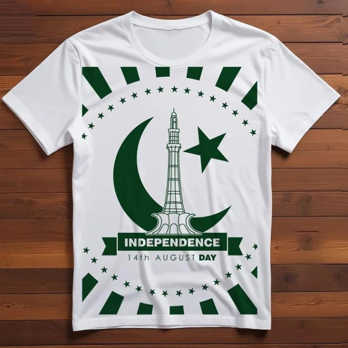 Pakistan independence day t shirt for men