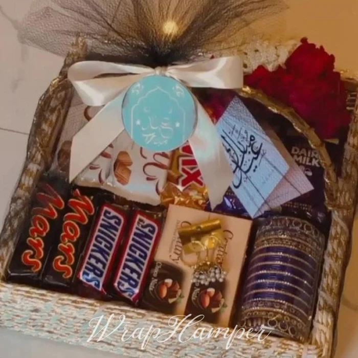 Fully Loaded Choco Basket Premium Assorted Chocolates Hamper