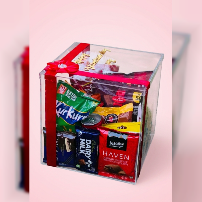 Stylish Acrylic Gift Box Luxury Transparent Gift Packaging for Elegant Gifting