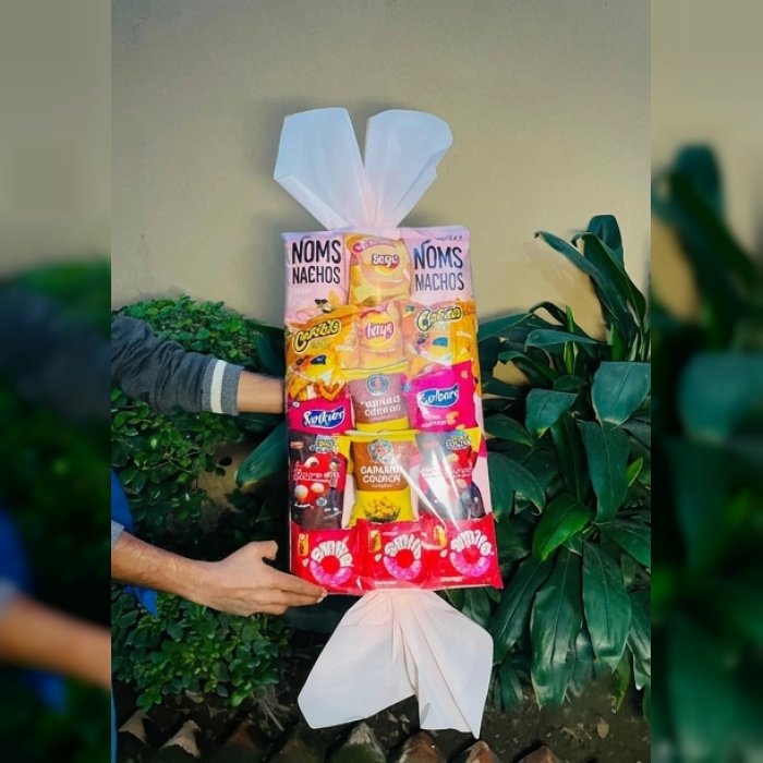 Candy Snack Pack Gift Box Assorted Snacks Surprise Box