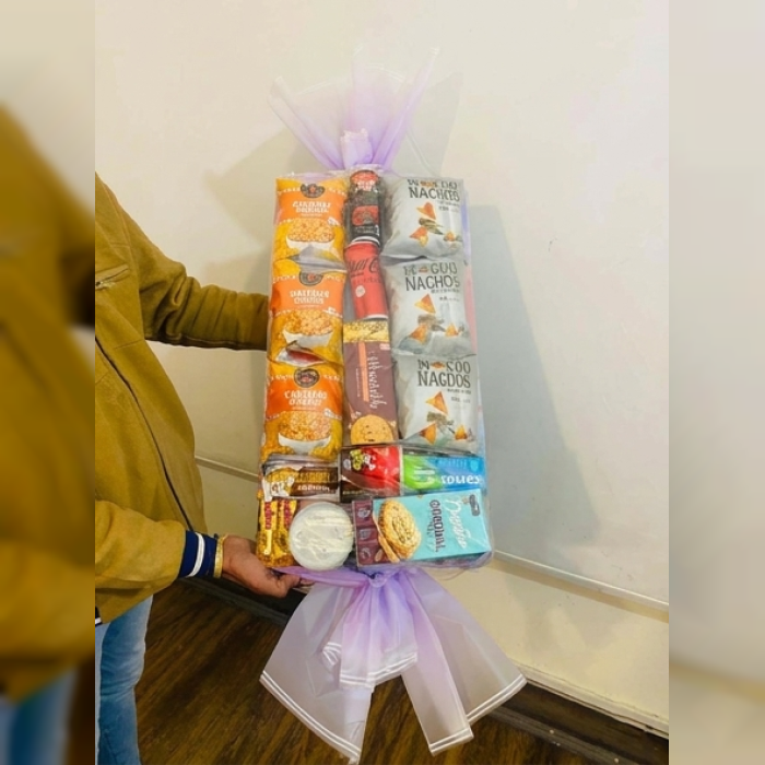 Candy Snack Pack Gift Box Assorted Snacks Surprise Box