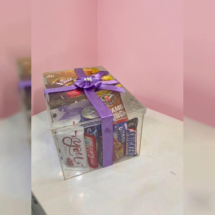Luxury Transparent Snacks Gift Box