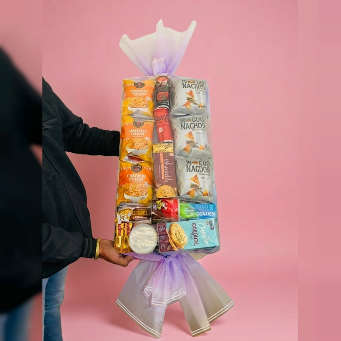 Candy Snack Pack Gift Box Assorted Snacks Surprise Box