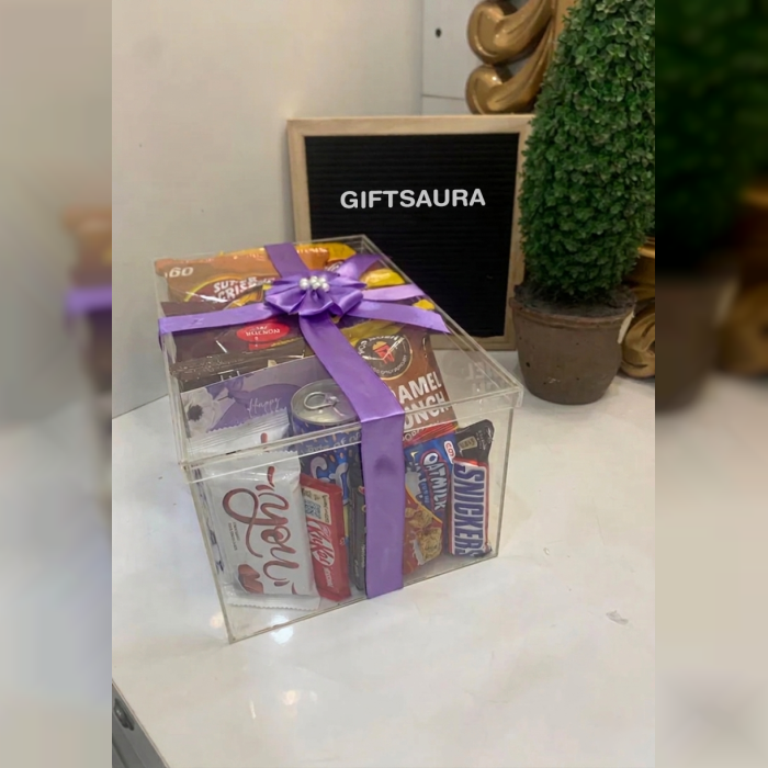 Luxury Transparent Snacks Gift Box