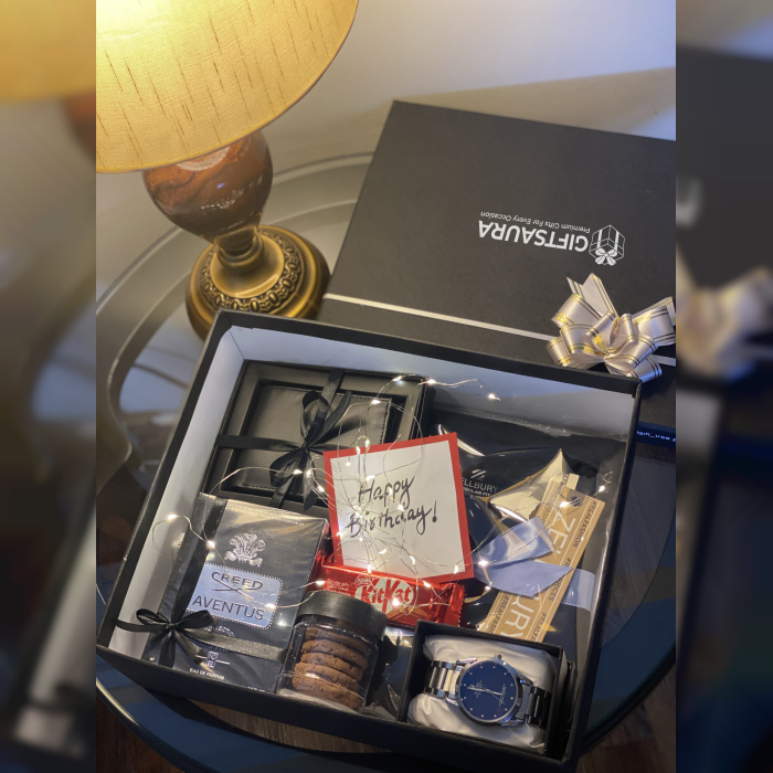 Elegance Bundle Gold Premium Gift Set for Him