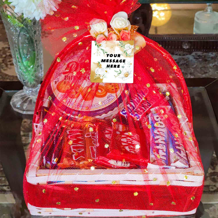 Cute Chocolate Gift basket cover image 1