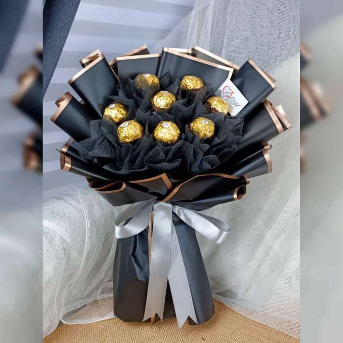 Ferrero Rocher Chocolate Black Bouquets