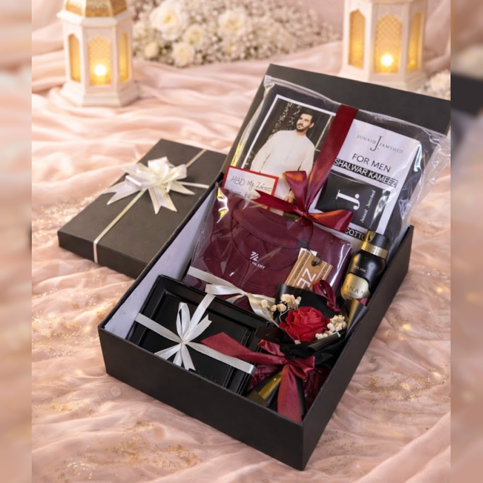 Royal Eid Gift Box for Men Luxury Eid Gift Set Pakistan