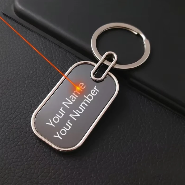 Custom Stainless Steel Keychain Multi-Tool – Engraved Bottle Opener & Phone Tag