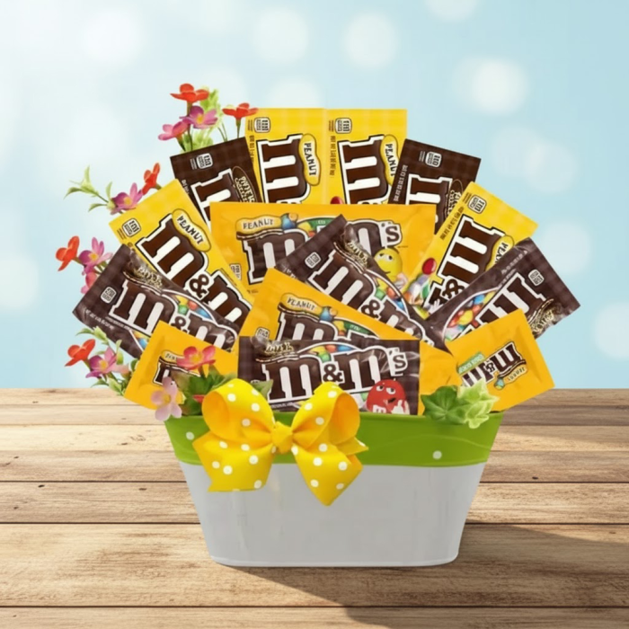 MMS Chocolate Basket Vibrant M&M’s & Chocolate Candy Hamper Pakistan MMS Chocolate Basket Vibrant M&M’s & Chocolate Candy Hamper Pakistan