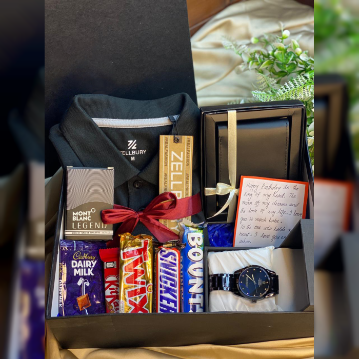 Classic Charm Set Stylish Gift Box for Him