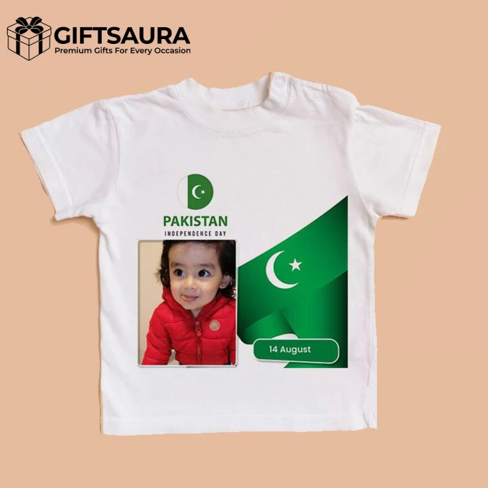 Custom Printed T-Shirt for August 14th Celebrate Independence Day in Style