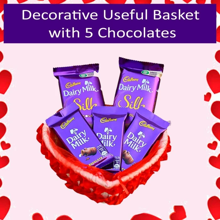 Sorry Gift Basket – Scroll Greeting Card & Dairy Milk Chocolate Assortment cover image 3