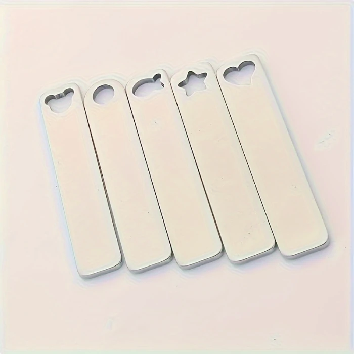 Custom Engraved Stainless Steel Keychain Personalized Contact Info Tag Simple Unplated Keyring cover image 1