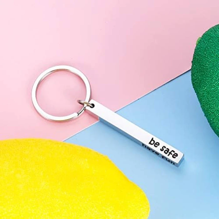 Keychain Key Ring Gifts for Son Daughter Boyfriend Sweet 16 Birthday High School College Student Graduation Gift for Adult Teen Boys Girls from Mom Dad cover image 4