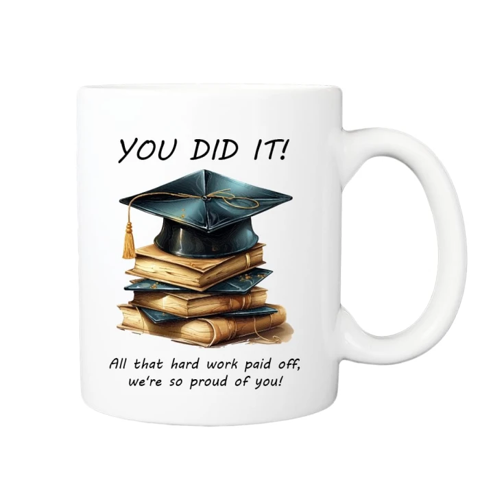 customized Graduation Mug Now Hotter by One Degree cover image 1