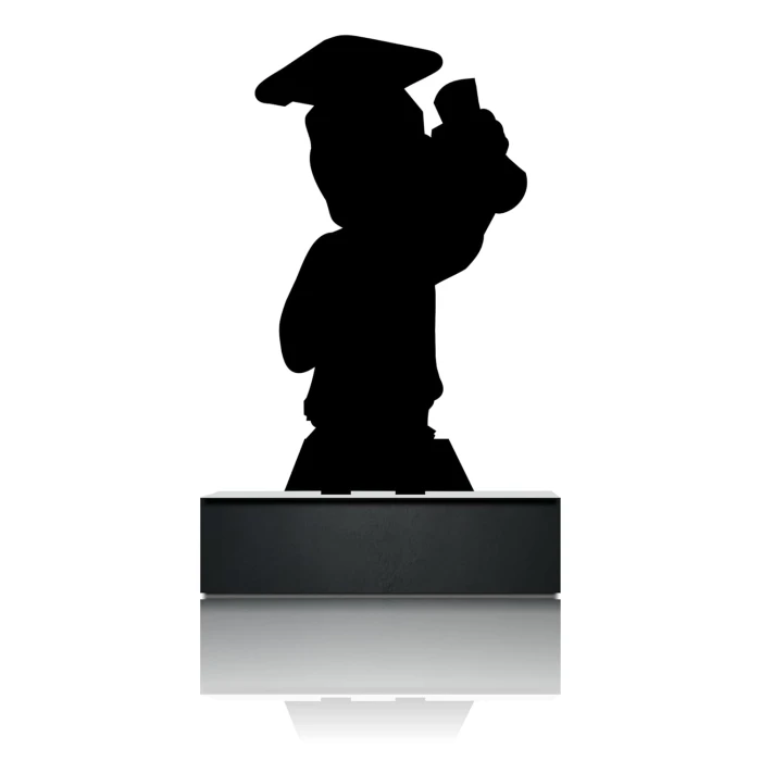 Graduation Black Tabletop Photo Frame with Tassel Holder Displays Photo cover image 1