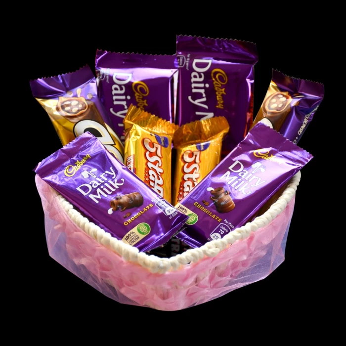 Sorry Scroll Card & Handmade Chocolate Basket Gift Combo cover image 2