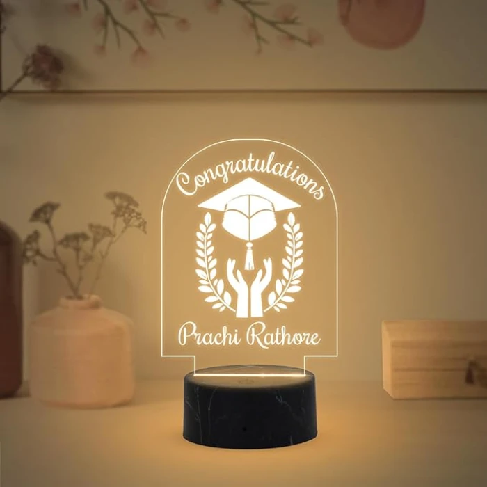 Personalized Graduation LED Lamp – Custom Engineer Graduation Gift cover image 4