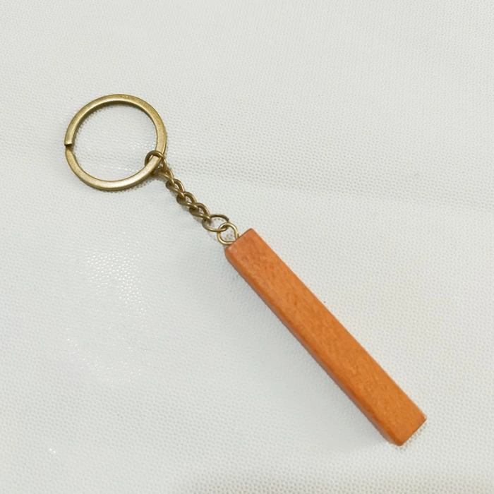 Custom Wooden Keychains for Men Personalized Phone Number Name Text Car Keyring cover image 5