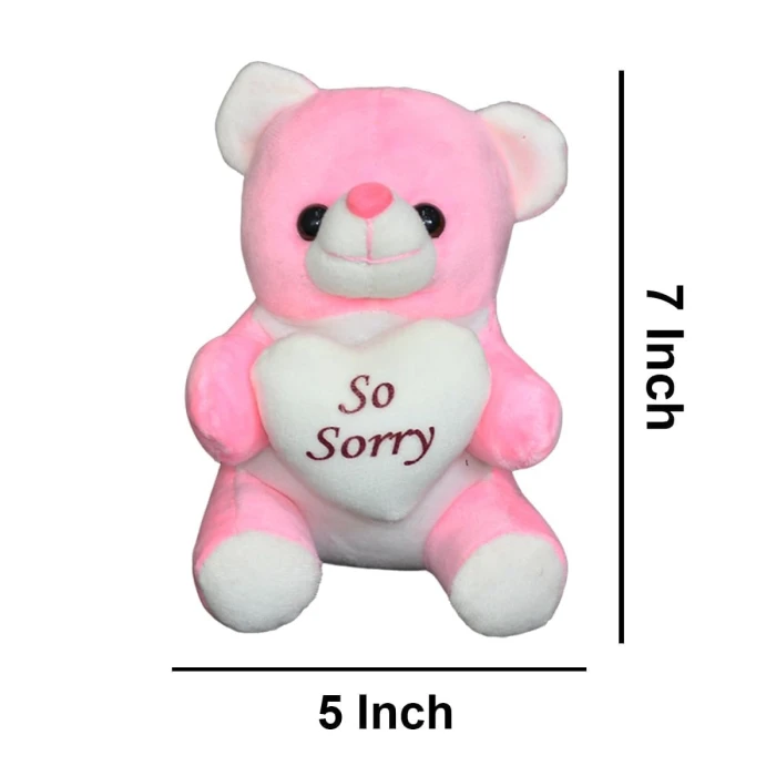Apology Gift Combo Card, Chocolate, Teddy & Carry Bag cover image 2