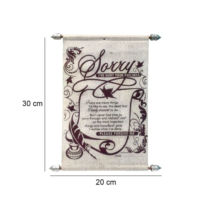 Sorry Scroll Card & Chocolate Gift Pack – Apology Gift Set for Loved Ones cover image 5