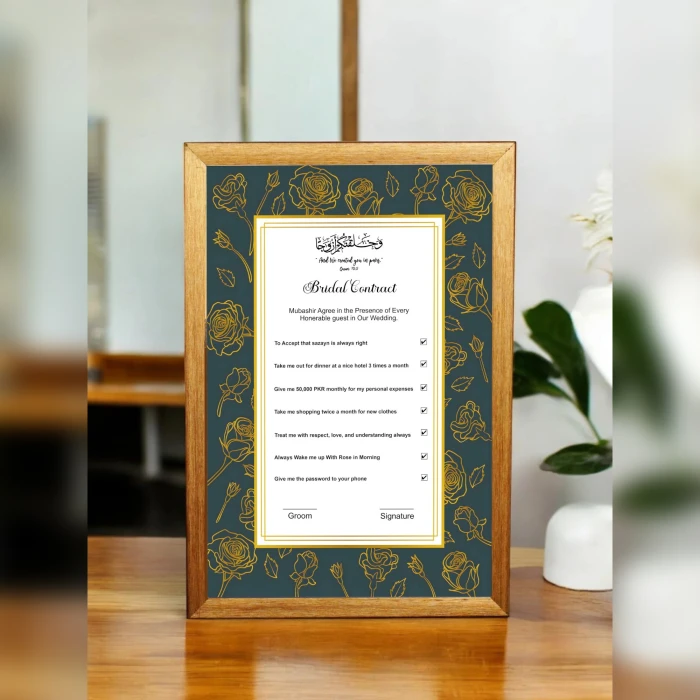 Bridal Contract Checkbox Simple Wedding Agreement Tool cover image 3