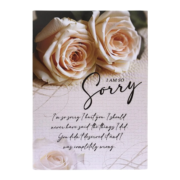 Sorry Gift Combo – Cute Teddy Bear & Apology Greeting Card cover image 3