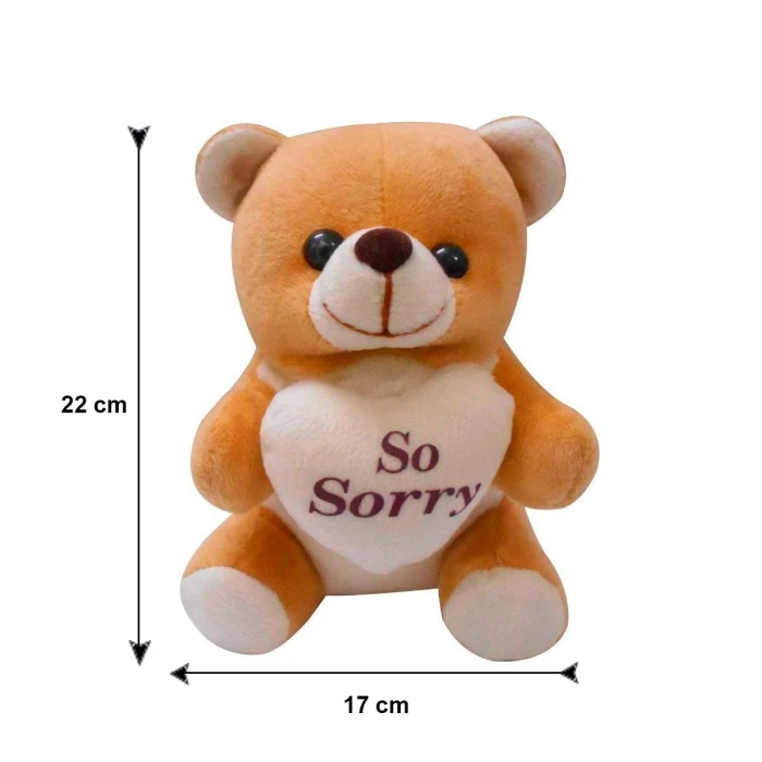 Sorry Gift Hamper – Greeting Card, “I Love You” Teddy Bear & Chocolate Box cover image 1
