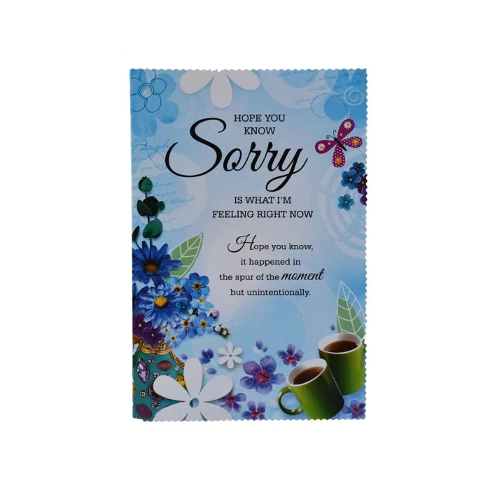 Sorry Gift Basket – Scroll Greeting Card & Dairy Milk Chocolate Assortment cover image 1