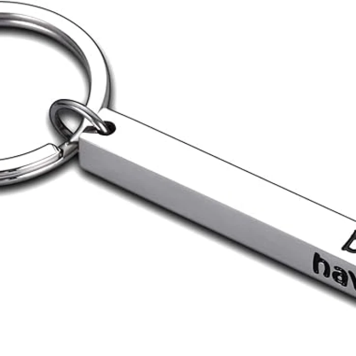 Keychain Key Ring Gifts for Son Daughter Boyfriend Sweet 16 Birthday High School College Student Graduation Gift for Adult Teen Boys Girls from Mom Dad cover image 1