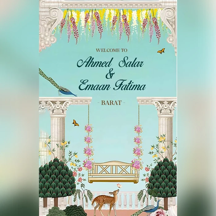 Wedding Welcome Board Elegant Signage for Your Big Day cover image 1