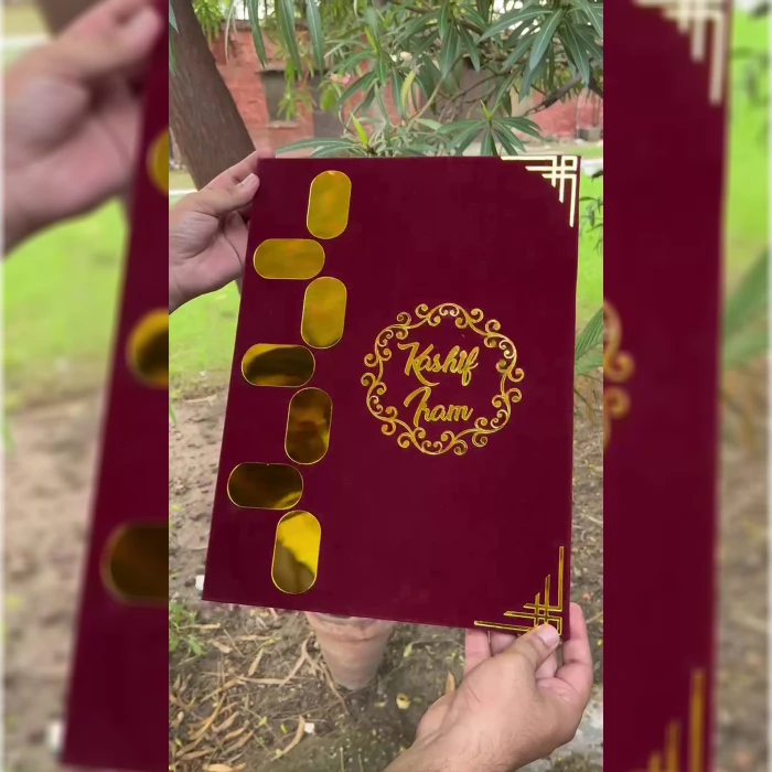 Personalized Nikah Fingerprint Booklet – Custom Islamic Marriage Certificate with Thumbprints & Pen cover image 5
