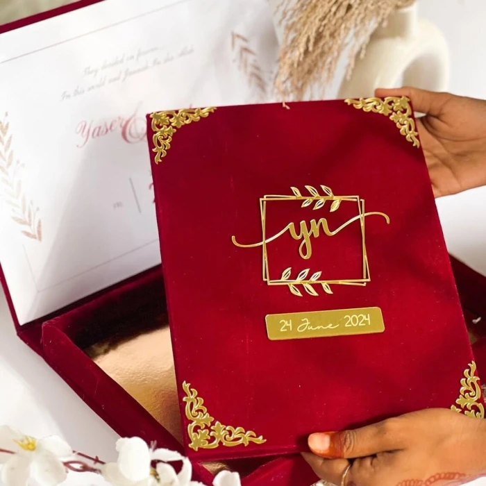 Premium Personalized Nikkah Booklet Custom Islamic Marriage Certificate cover image 2
