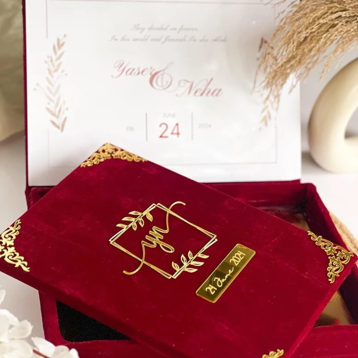 Premium Personalized Nikkah Booklet Custom Islamic Marriage Certificate cover image 4