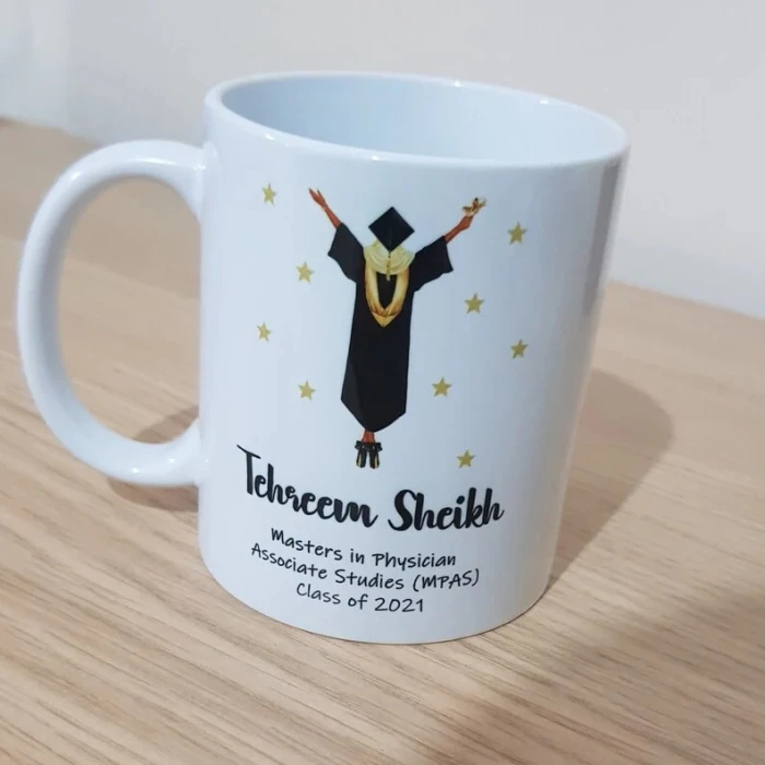 Personalized Graduation Mug Custom Ceramic Gift for Graduates cover image 1