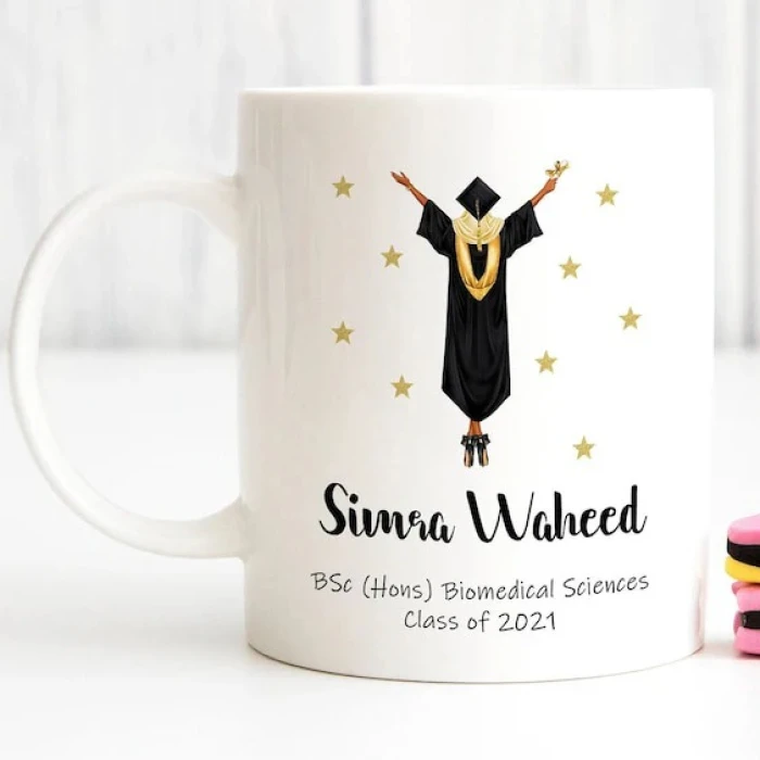 Personalized Graduation Mug Custom Ceramic Gift for Graduates