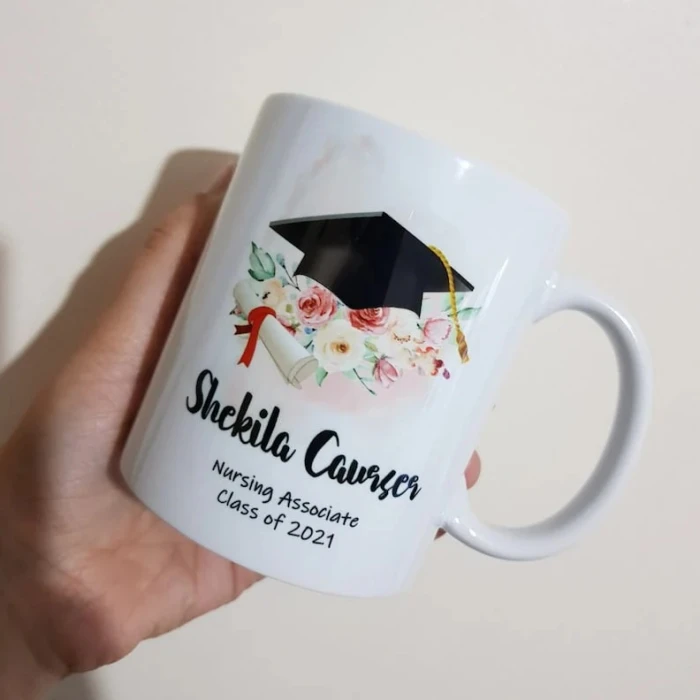 Customizable Convocation Mug Ceramic Graduation Gift cover image 2