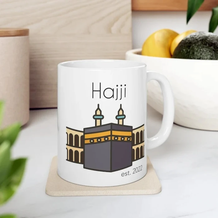 Gift for Hajji Personalized Hajj Mubarak Mug