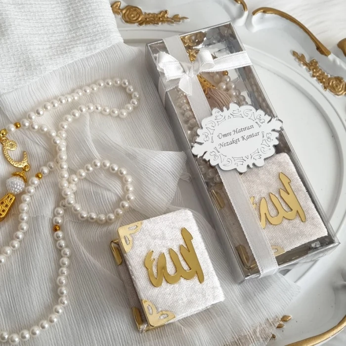 Elegant Mini Quran & Tasbih Gift Box Custom Islamic Favour Set cover image 8