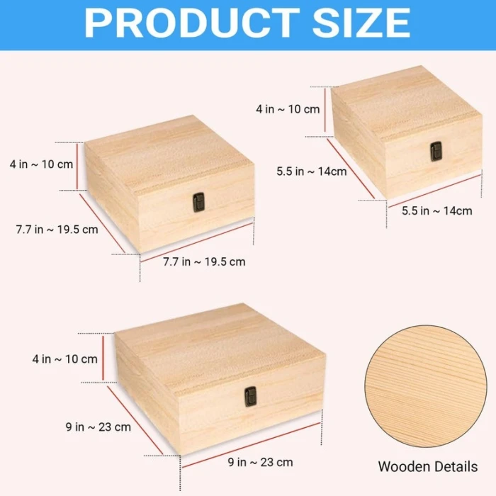 Personalized Umrah Mubarak Wooden Gift Box Custom Floral Prayer Box cover image 1