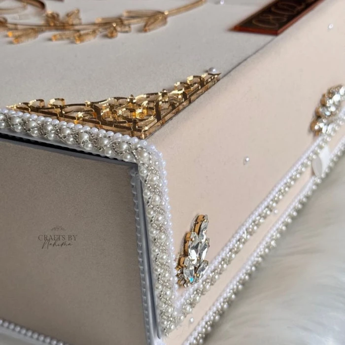 Premium Luxury Nikkah Folder Personalized Velvet Certificate cover image 2
