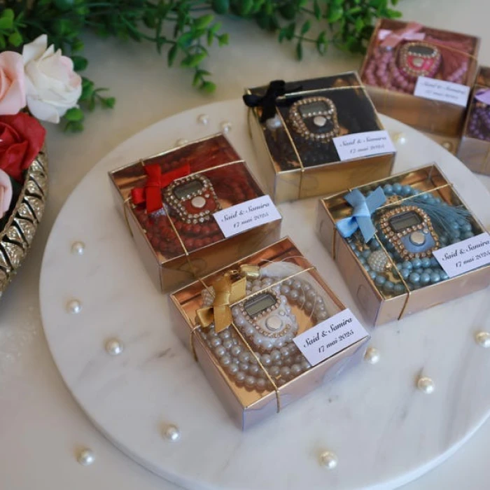 Personalised Digital Tasbih Counter Favors Islamic Wedding & Celebration Gifts cover image 1
